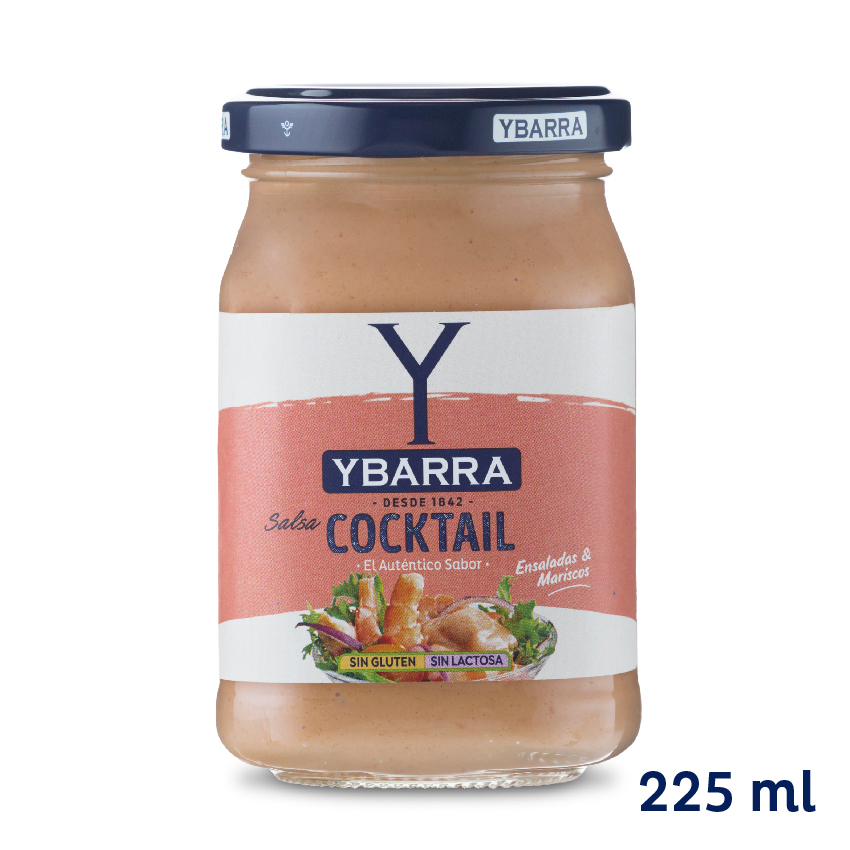 Salsa cocktail cristal 225ml Ybarra