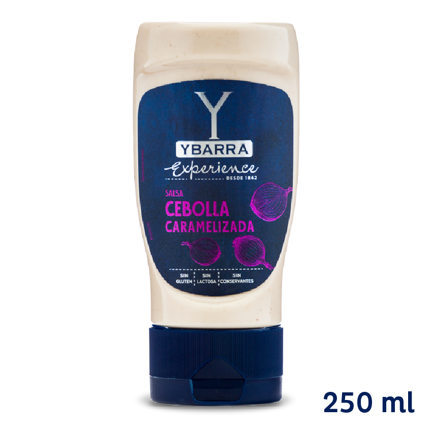 salsa experience cebolla caramelizada 250ml Ybarra