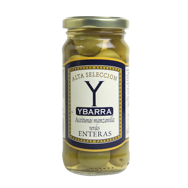 Aceitunas-Manzanilla-Verdes-Enteras-Ybarra