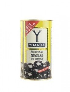 Aceitunas negras sin hueso