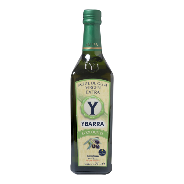 Botella-de-aceite-de-oliva-Virgen-Extra-Ecológico-Ybarra-750ml