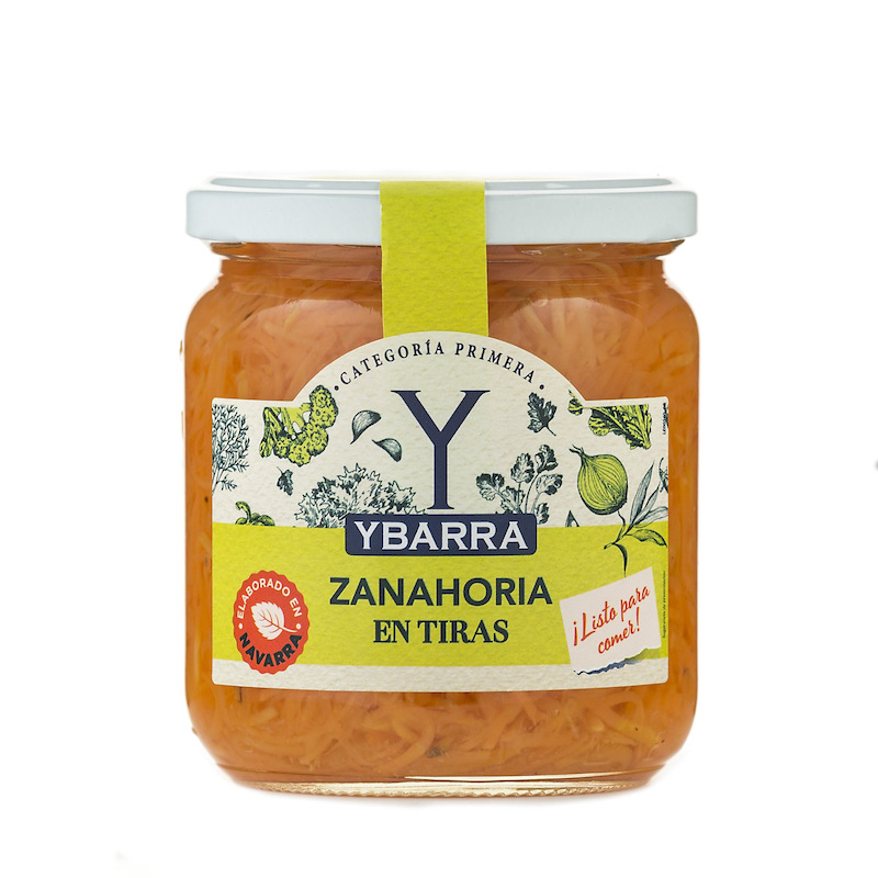 Zanahoria tiras Ybarra