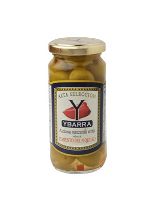 Aceitunas rellena-piquillo