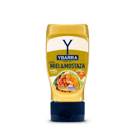 salsa miel-mostaza 250ml Ybarra
