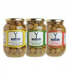 tarros aceitunas ybarra