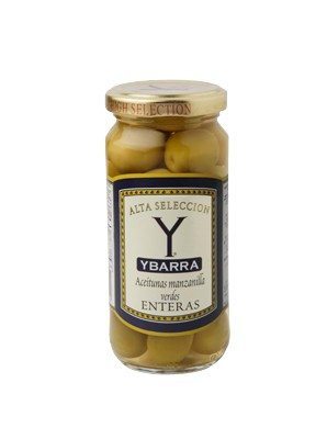 Aceitunas verdes-enteras